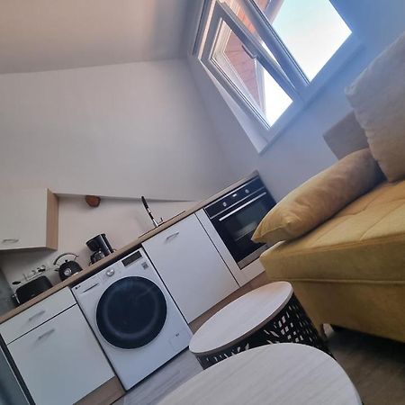 Апартаменты Steep-Climb Attic Studio W Floor Heating, Two Beds & 55" Tv Загреб Экстерьер фото